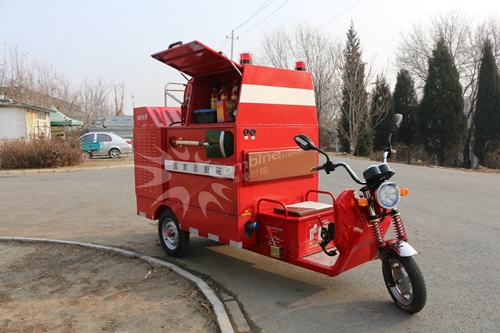奧利給！2萬左右的三輪小型電動消防車來了！